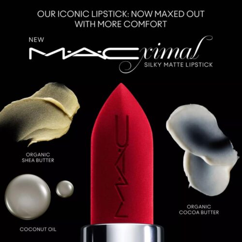 Son MAC Macximal 607 Lady Danger Matte Lipstick 3.5g 19 son mac macximal 607 lady danger matte lipstick 35g 140625 ki