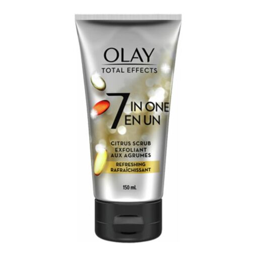 Sữa rửa mặt Olay Total Effects 7 in One Refreshing Citrus Scrub 150ml (Canada)