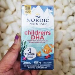 Viên nhai DHA cho trẻ 3-6 tuổi Nordic Naturals Children’s DHA 90 Mini Chewable Softgels 6 vien nhai dha cho tre 3 6 tuoi nordic naturals childrens dha 90 mini chewable softgels 230625 ka