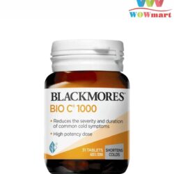 Viên uống bổ sung Vitamin C hàm lượng cao Blackmores Bio C 1000mg 31 viên