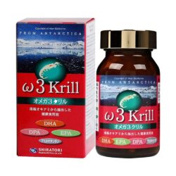 Viên uống dầu nhuyễn thể Shiratori Omega 3 Krill 80 viên