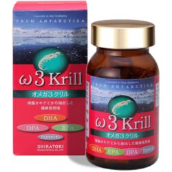 Viên uống dầu nhuyễn thể Shiratori Omega 3 Krill 80 viên 6 vien uong dau nhuyen the shiratori omega 3 krill 80 vien 240625 ka