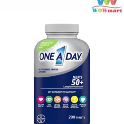 Vitamin One A Day cho nam giới trên 50 tuổi One A Day Men’s 50+ Multivitamin 200 viên