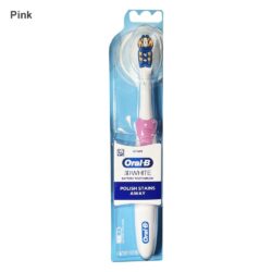 Bàn chải dùng pin Oral-B 3D White Toothbrush (Pink) 6 ban chai dung pin oral b 3d white toothbrush pink 080725 ka