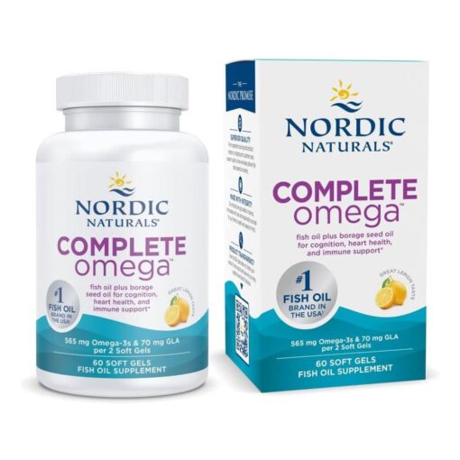 Dầu cá Omega-3 Nordic Naturals Complete Omega 565mg 60 Softgels