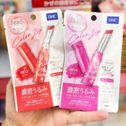 Son dưỡng môi có màu DHC Color Lip Cream Red 1.5g 6 son duong moi co mau dhc color lip cream pink 15g 250725 ka