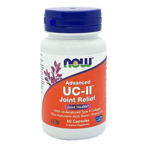 Viên uống bổ khớp NOW UC-II Advanced Joint Relief 60 Capsules