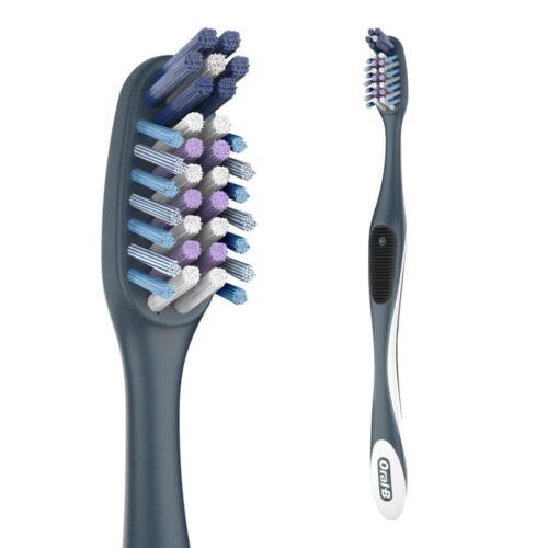 Bàn chải đánh răng Oral-B Cross Action Pro Advanced Vỉ 8 cây (Medium) 18 ban chai danh rang oral b cross action pro advanced vi 8 cay medium 040825 kf