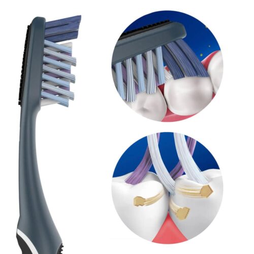 Bàn chải đánh răng Oral-B Cross Action Pro Advanced Vỉ 8 cây (Medium) 17 ban chai danh rang oral b cross action pro advanced vi 8 cay medium 040825 kg