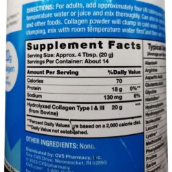 Bột Collagen CVS Health Collagen Peptides Unflavored 284g 7 bot collagen cvs health collagen peptides unflavored 284g 080825 kc