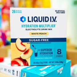 Bột điện giải Liquid I.V. Hydration Multiplier 26 gói (White Peach) 7 bot dien giai liquid iv hydration multiplier 26 goi white peach 190825 ka