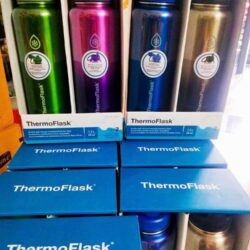 Set 2 bình giữ nhiệt ThermoFlask 1.2L (Blue + Silver) 21 set 2 binh giu nhiet thermoflask 12l blue silver 010825 ka