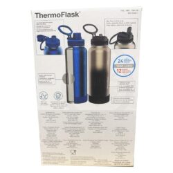 Set 2 bình giữ nhiệt ThermoFlask 1.2L (Blue + Silver) 14 set 2 binh giu nhiet thermoflask 12l blue silver 010825 kb