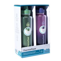 Set 2 bình giữ nhiệt ThermoFlask 1.2L (Green + Pink) 8 set 2 binh giu nhiet thermoflask 12l green pink 010825 ke