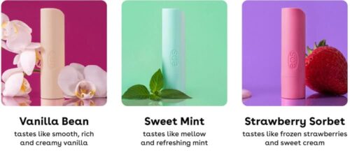 Son dưỡng môi Eos Natural Organic Lip Balm 9 thỏi (Watermelon, Strawberry Sorbet, Vanilla Bean, Sweet Mint, Lemon) 6 son duong moi eos natural organic lip balm 9 thoi watermelon strawberry sorbet vanilla bean sweet mint lemon 230825 kd