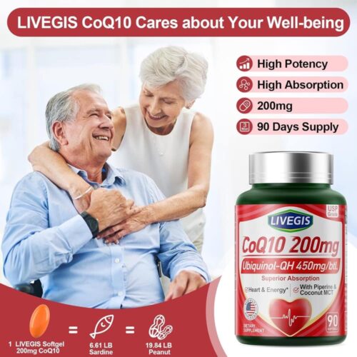 Viên uống bổ sung CoQ10 Livegis CoQ10 200mg 90 Softgels 18 vien uong bo sung coq10 livegis coq10 200mg 90 softgels 040825 ka