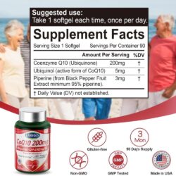 Viên uống bổ sung CoQ10 Livegis CoQ10 200mg 90 Softgels 12 vien uong bo sung coq10 livegis coq10 200mg 90 softgels 040825 ke