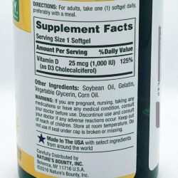 vien uong bo sung vitamin d3 natures bounty vitamin d3 25mcg 1000iu 120 vien 250825 kd