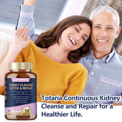 Viên uống hỗ trợ thải độc thận Totaria Health Kidney Cleanse Detox & Repair 23-in-1 120 Capsules 13 vien uong ho tro thai doc than totaria health kidney cleanse detox repair 23 in 1 120 capsules 230825 kj