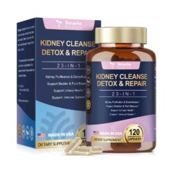 Viên uống hỗ trợ thải độc thận Totaria Health Kidney Cleanse Detox & Repair 23-in-1 120 Capsules