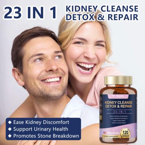 Viên uống hỗ trợ thải độc thận Totaria Health Kidney Cleanse Detox & Repair 23-in-1 120 Capsules 11 vien uong ho tro thai doc than totaria health kidney cleanse detox repair 23 in 1 120 capsules 230825 km