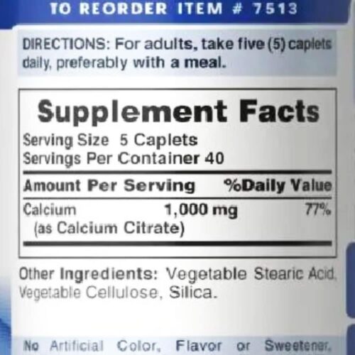 bo sung canxi puritans pride calcium citrate 200 caplets 120925 kb