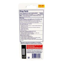 keo cai thuoc nicorette gum white ice mint 2mg 20 vien 090925 kb