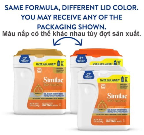 Sữa Similac cho bé hay nôn trớ 0-12 tháng Similac 360 Total Care Sensitive 964g 14 sua similac cho be hay non tro 0 12 thang similac 360 total care sensitive 964g 170925 ka