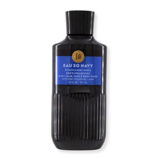 Sữa tắm gội cho nam Bath & Body Works Eau So Navy Hair, Face & Body Wash 295ml