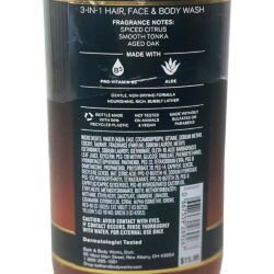 Sữa tắm gội cho nam Bath & Body Works Single Barrel Bourbon Hair, Face & Body Wash 295ml 9 sua tam goi cho nam bath body works single barrel bourbon hair face body wash 295ml 230925 kd