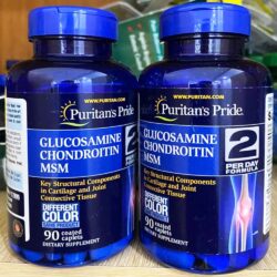 Viên uống bổ khớp Puritan’s Pride Glucosamine, Chondroitin, MSM 90 Caplets 3 vien uong bo khop puritans pride glucosamine chondroitin msm 90 caplets 150925 ka