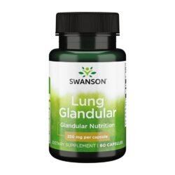 Viên uống bổ phổi Swanson Lung Glandular 250mg 60 Capsules