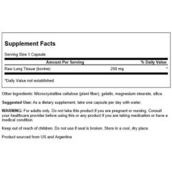 Viên uống bổ phổi Swanson Lung Glandular 250mg 60 Capsules 5 vien uong bo phoi swanson lung glandular 250mg 60 capsules 260925 kb