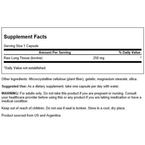 Viên uống bổ phổi Swanson Lung Glandular 250mg 60 Capsules 8 vien uong bo phoi swanson lung glandular 250mg 60 capsules 260925 kb