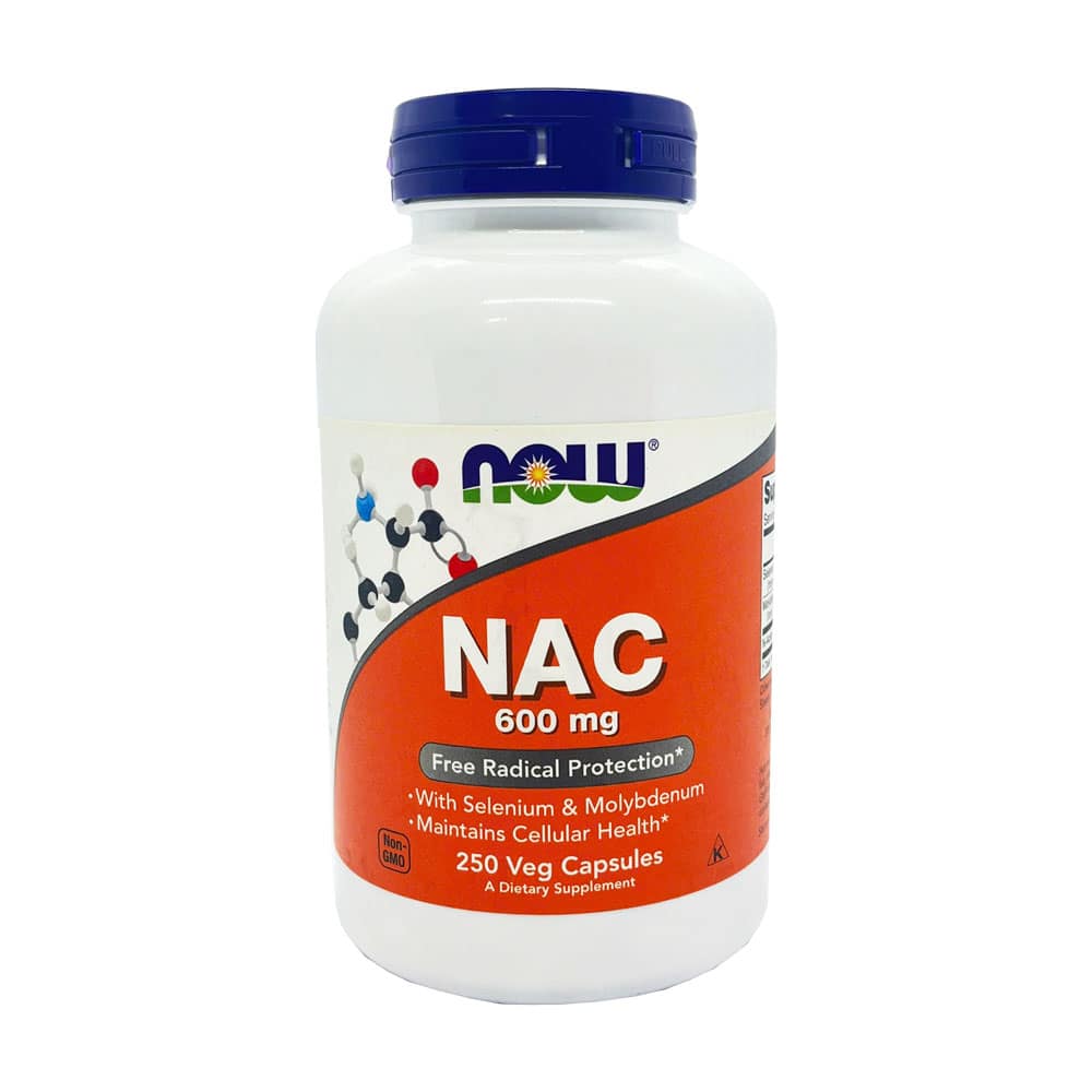 Viên uống bổ sung N-Acetyl Cysteine Now NAC 600mg 250 Capsules 1 Viên uống bổ sung N-Acetyl Cysteine Now NAC 600mg 250 Capsules