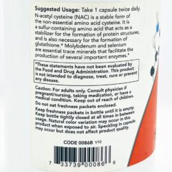 Viên uống bổ sung N-Acetyl Cysteine Now NAC 600mg 250 Capsules 10 vien uong bo sung n acetyl cysteine now nac 600mg 250 capsules 291025 kd