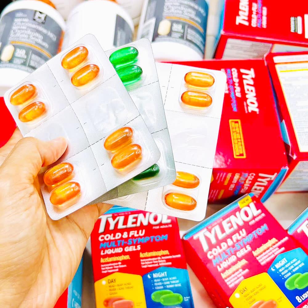 Set Viên uống Tylenol Cold + Flu Multi-Symptom Day 16 LiquidGels & Night 8 LiquidGels (72 LiquidGels) 3 Set Viên uống Tylenol Cold + Flu Multi-Symptom Day 16 LiquidGels & Night 8 LiquidGels (72 LiquidGels) - Ảnh 3