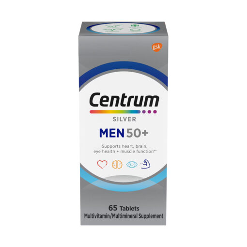 Vitamin dành cho nam giới trên 50 tuổi Centrum Silver Men 50+ 65 viên
