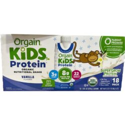 Sữa Protein cho trẻ em Orgain Kids Protein Organic Nutritional Shake Vanilla 237ml Thùng 18 Hộp 7 sua protein cho tre em orgain kids protein organic nutritional shake vanilla 237ml thung 18 hop 061025 ka