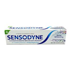 Kem đánh răng dành cho răng nhạy cảm Sensodyne Extra Whitening 113g