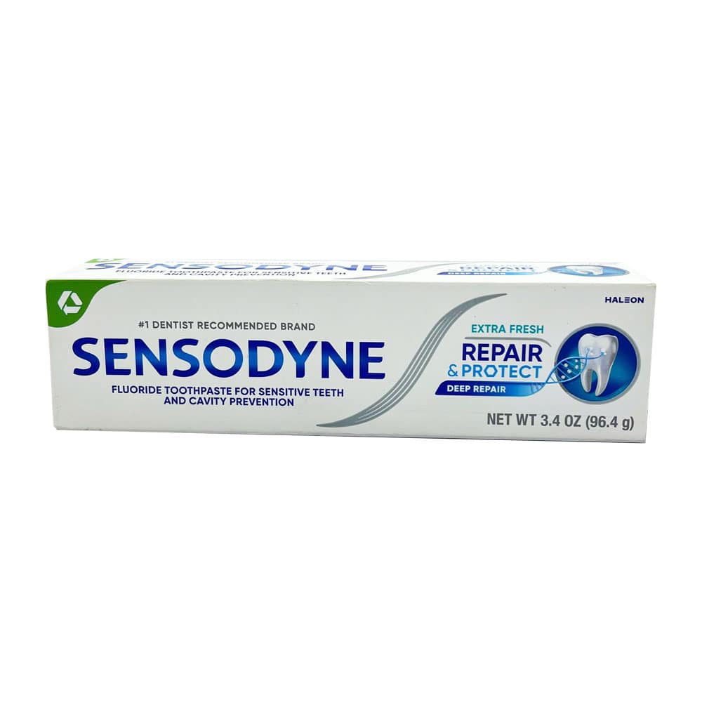 Kem đánh răng Sensodyne Repair & Protect Extra Fresh 96.4g 1 Kem đánh răng Sensodyne Repair & Protect Extra Fresh 96.4g