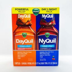 siro vicks dayquil nyquil cold flu relief 177ml x2 day original night cherry 031125 ka