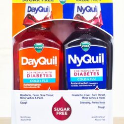 siro vicks dayquil nyquil diabetes cold flu 354ml x2 191125 ka