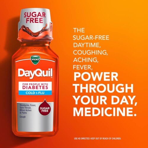 siro vicks dayquil nyquil diabetes cold flu 354ml x2 191125 kb