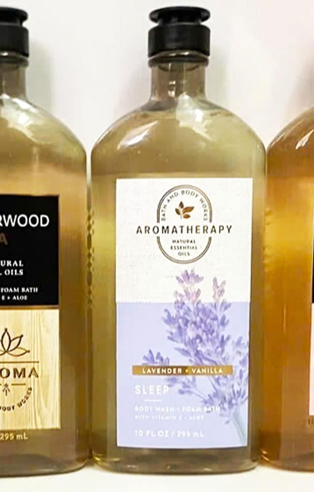 Sữa tắm Bath&Body Works Aromatherapy Sleep Lavender + Vanilla 295ml 2 Sữa tắm Bath&Body Works Aromatherapy Sleep Lavender + Vanilla 295ml - Ảnh 2
