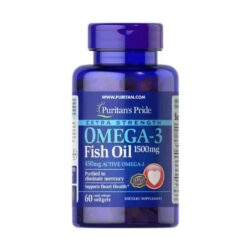 Viên dầu cá Puritan’s Pride Omega 3 Fish Oil 1500mg 60 viên