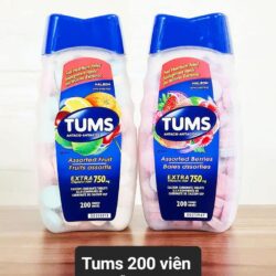 vien ngam giam day hoi kho tieu tums antacid assorted berries 750mg 200 vien 251125 ka