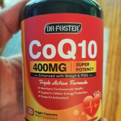 vien uong bo sung coq10 dr foster coq10 400mg super potency 120 softgels 051125 ka