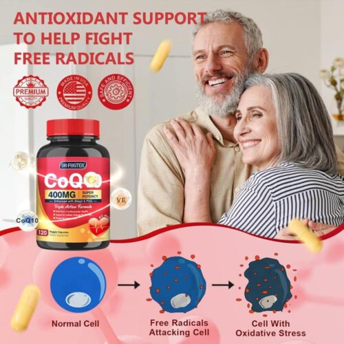 vien uong bo sung coq10 dr foster coq10 400mg super potency 120 softgels 051125 kh