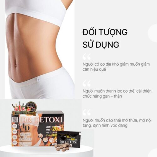 vien uong ho tro giam can dr detoxi 4d hop 30 goi x5 vien 281125 kh